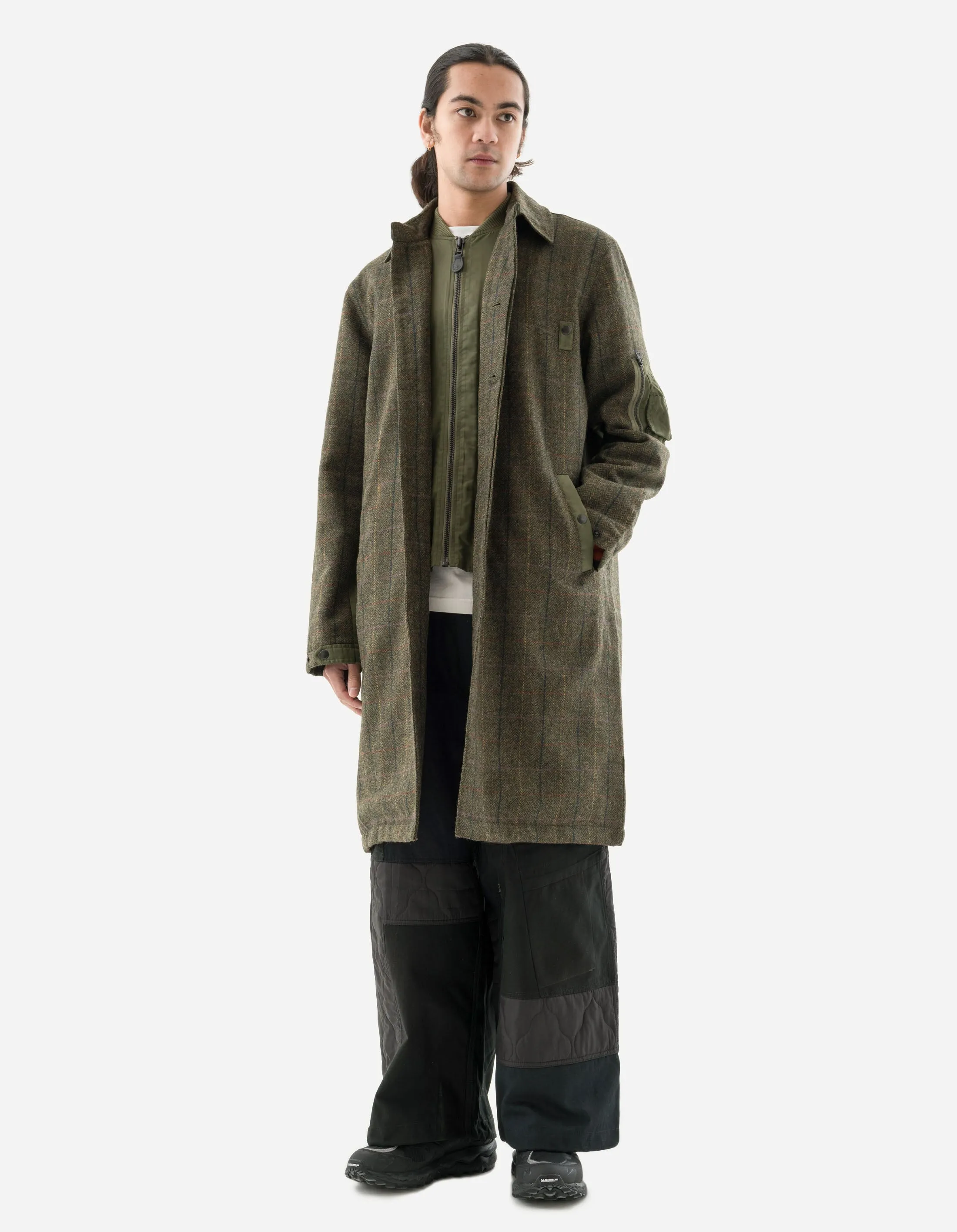 5333 Wool MA Mac Coat Olive