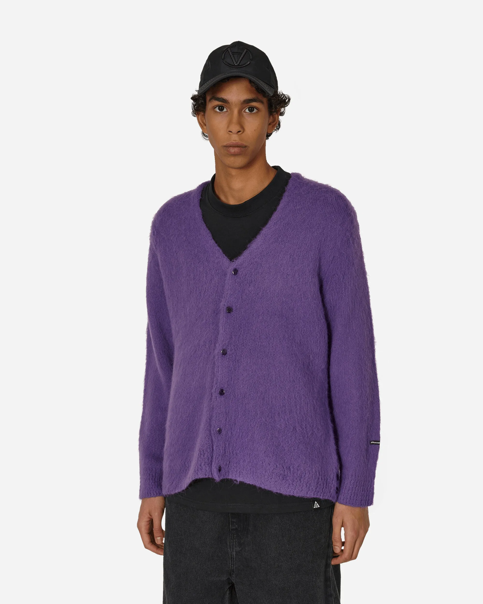 Aberdeen Cardigan Purple