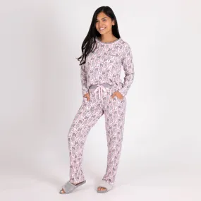 All Over Cats Cozy Pajama Set