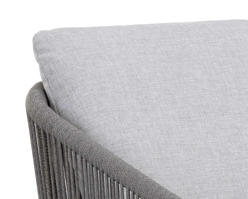 Allariz Dining Armchair - Warm Grey