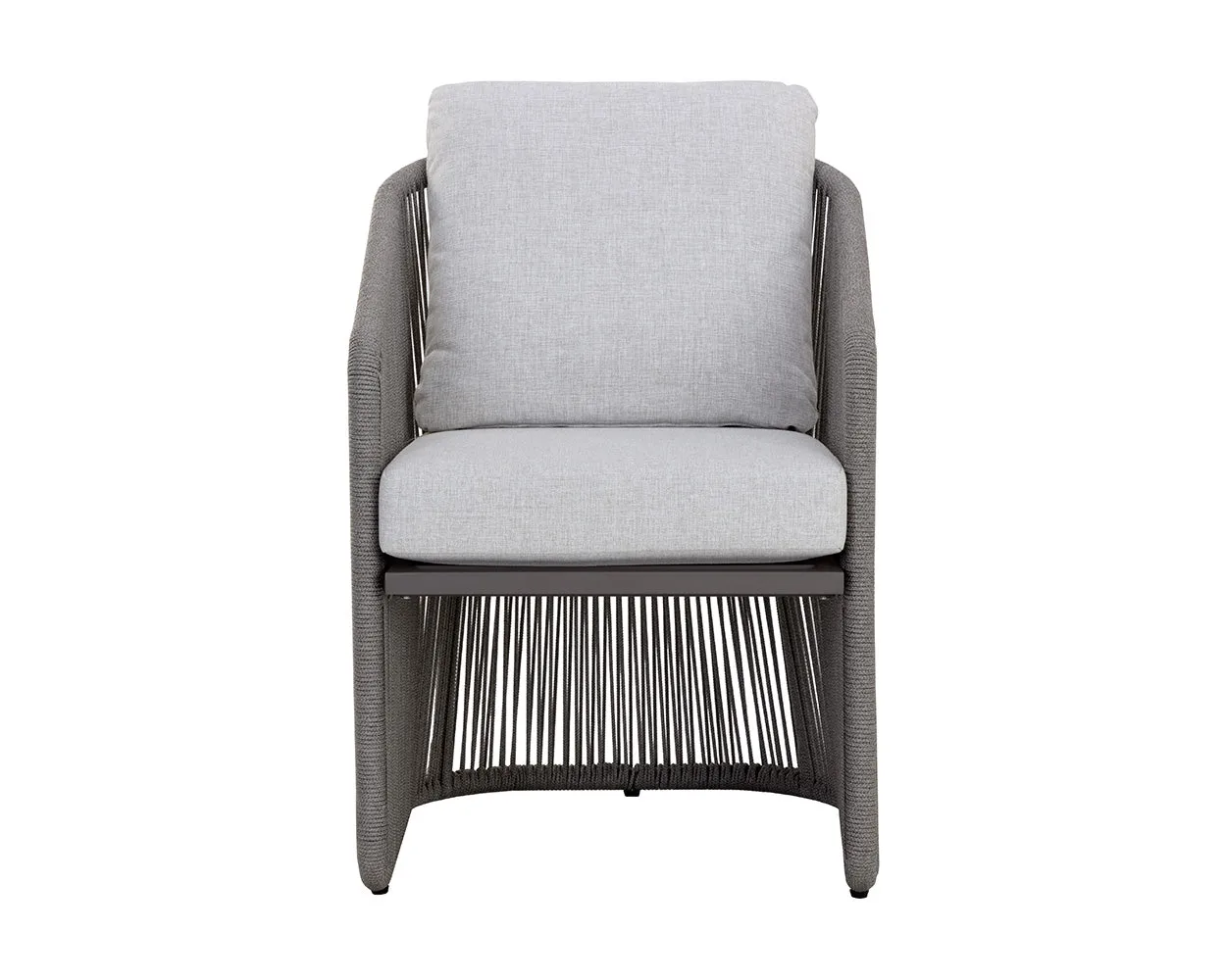 Allariz Dining Armchair - Warm Grey