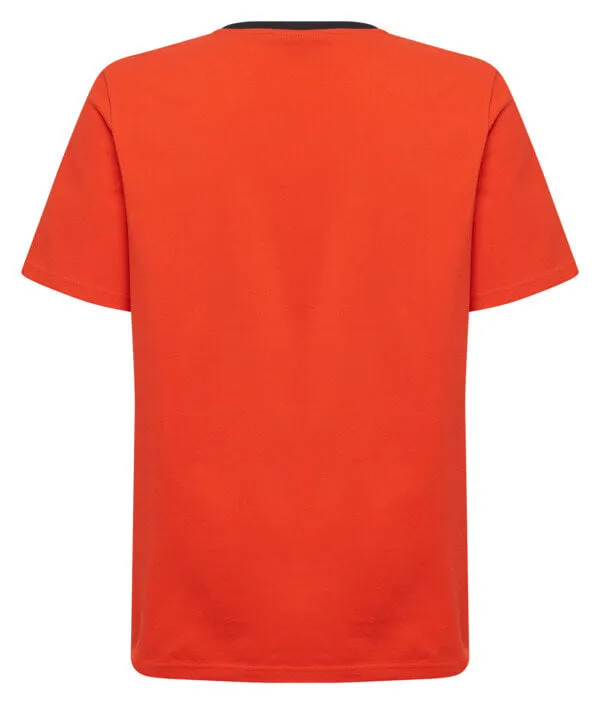 Anders Men Cotton Red T-Shirt