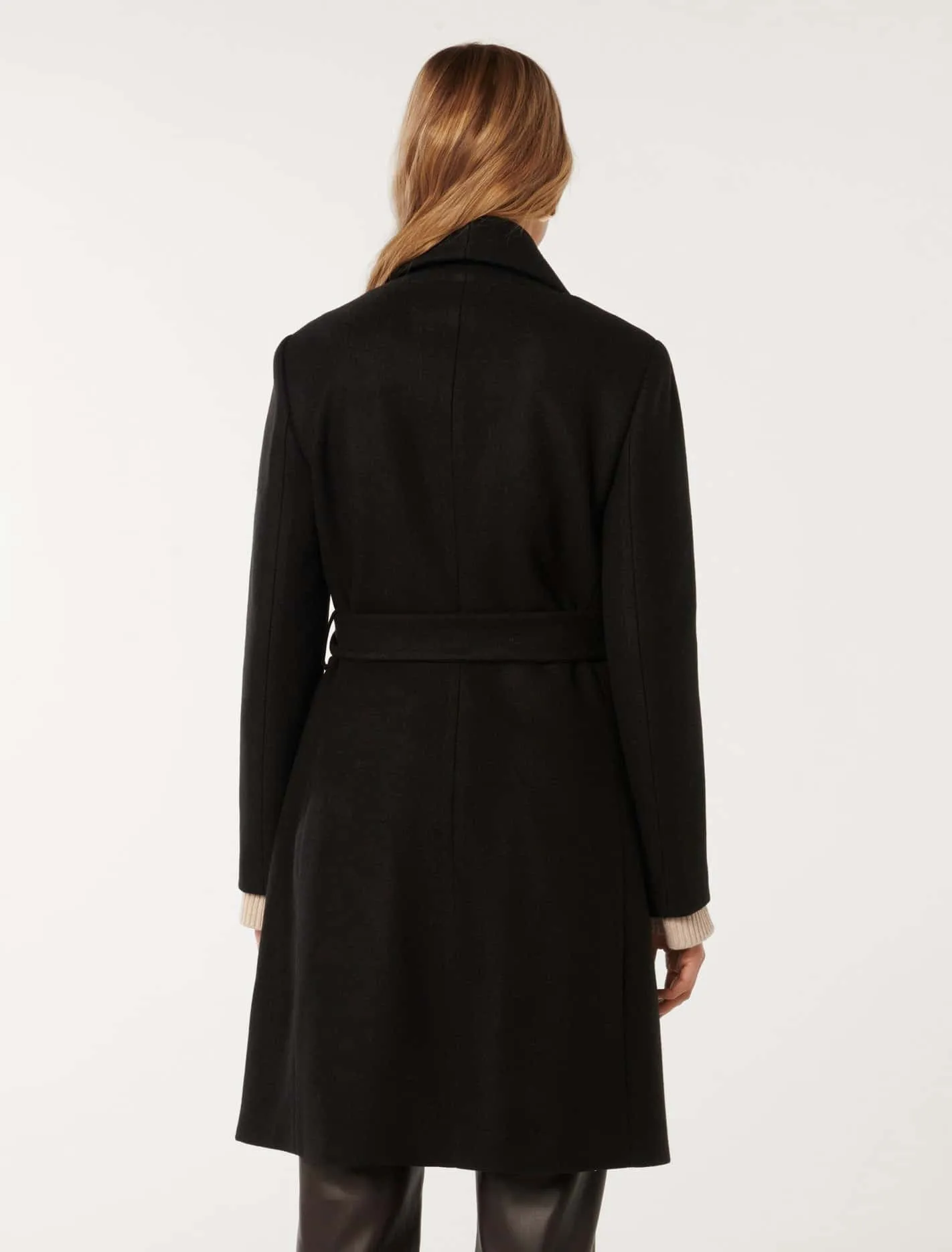 Annika Shawl Collar Wrap Coat