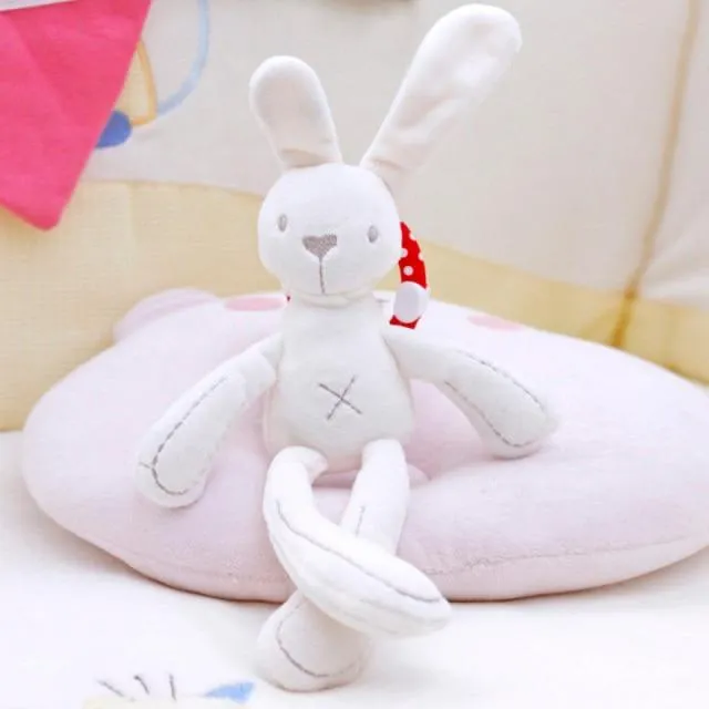 Baby Soft Plush toys Infant Stroller Comfort Stuffed Animal Rattle Mobile Babys kawaii plush Toys Hanging Bed Bell Crib Rattles