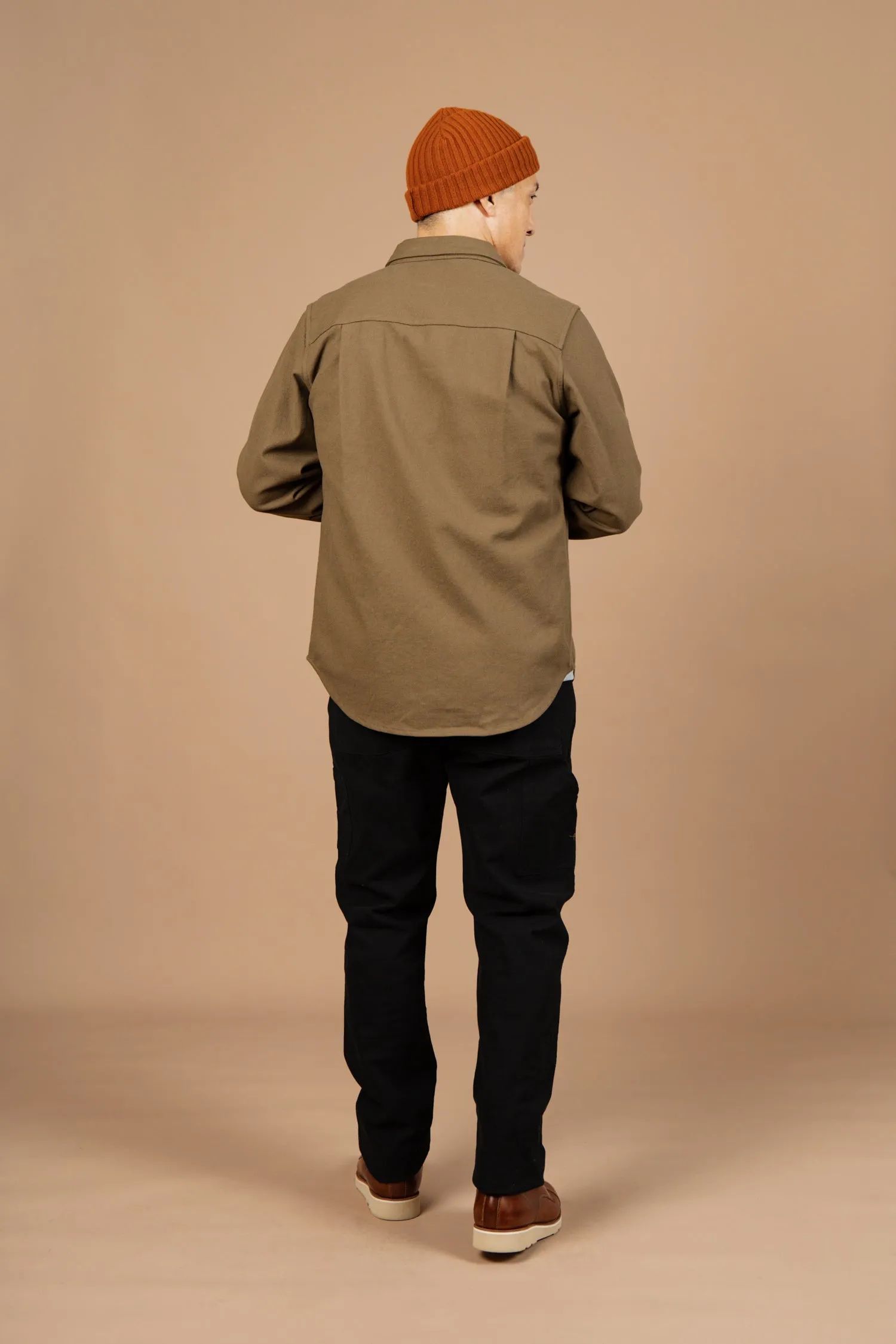 Bedford Shirt / Olive Twill