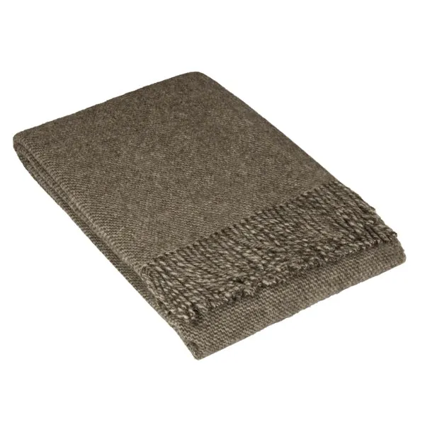 Cambridge Wool Throw - Natural