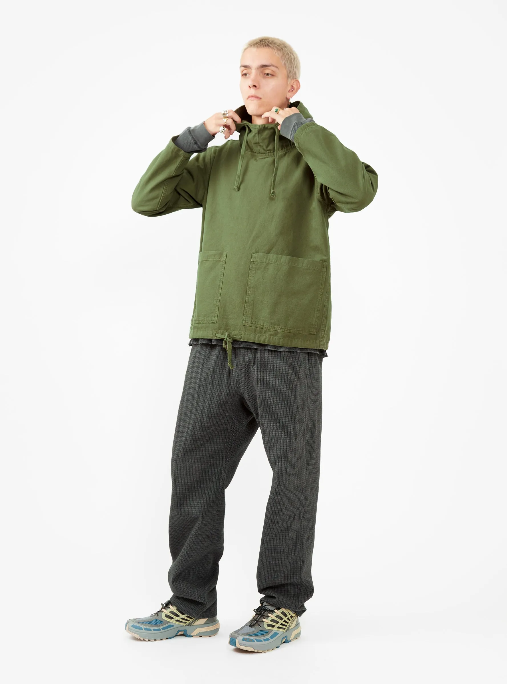 Canvas Market Smock Olive