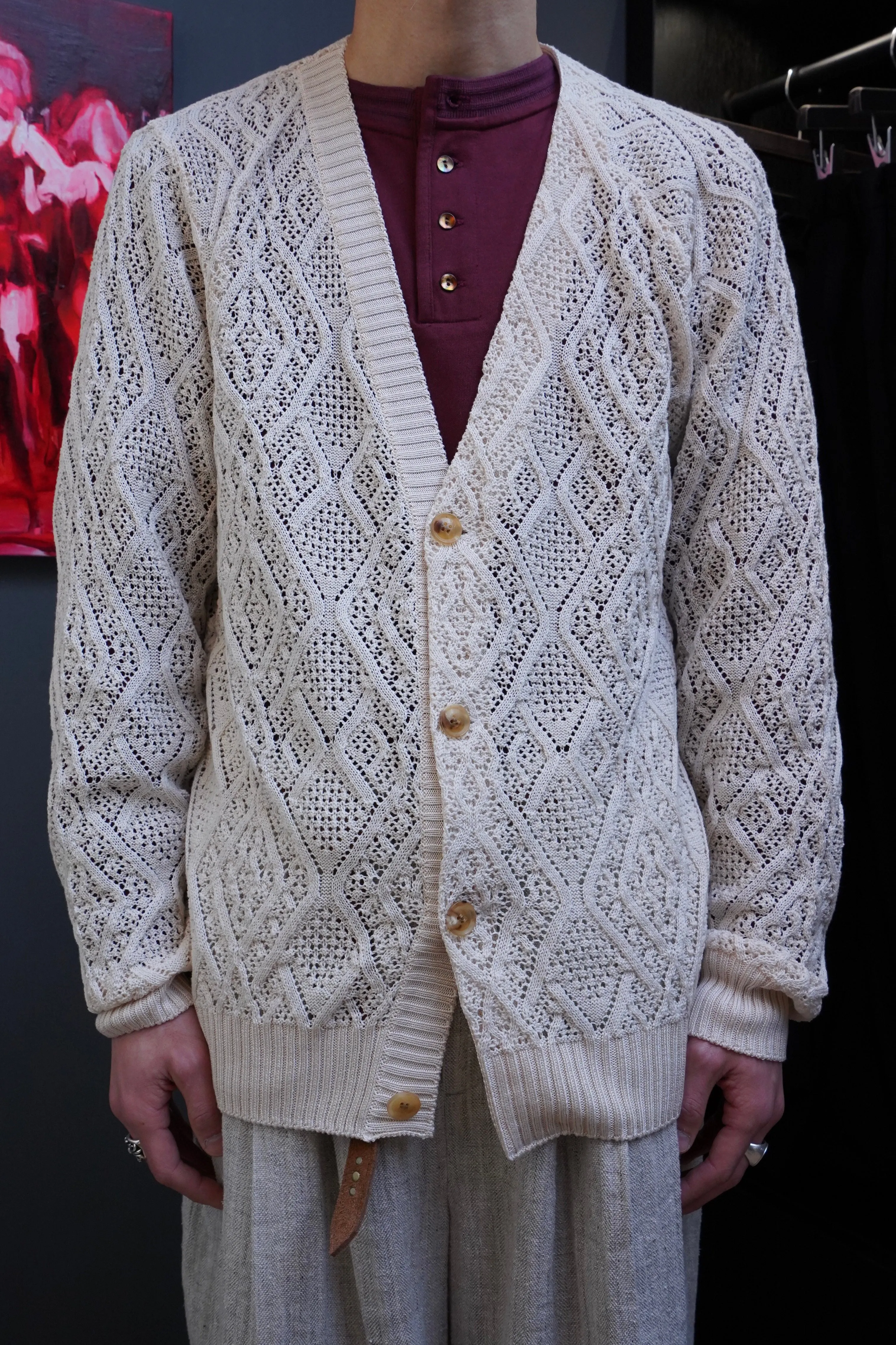 Cardigan (WHT)