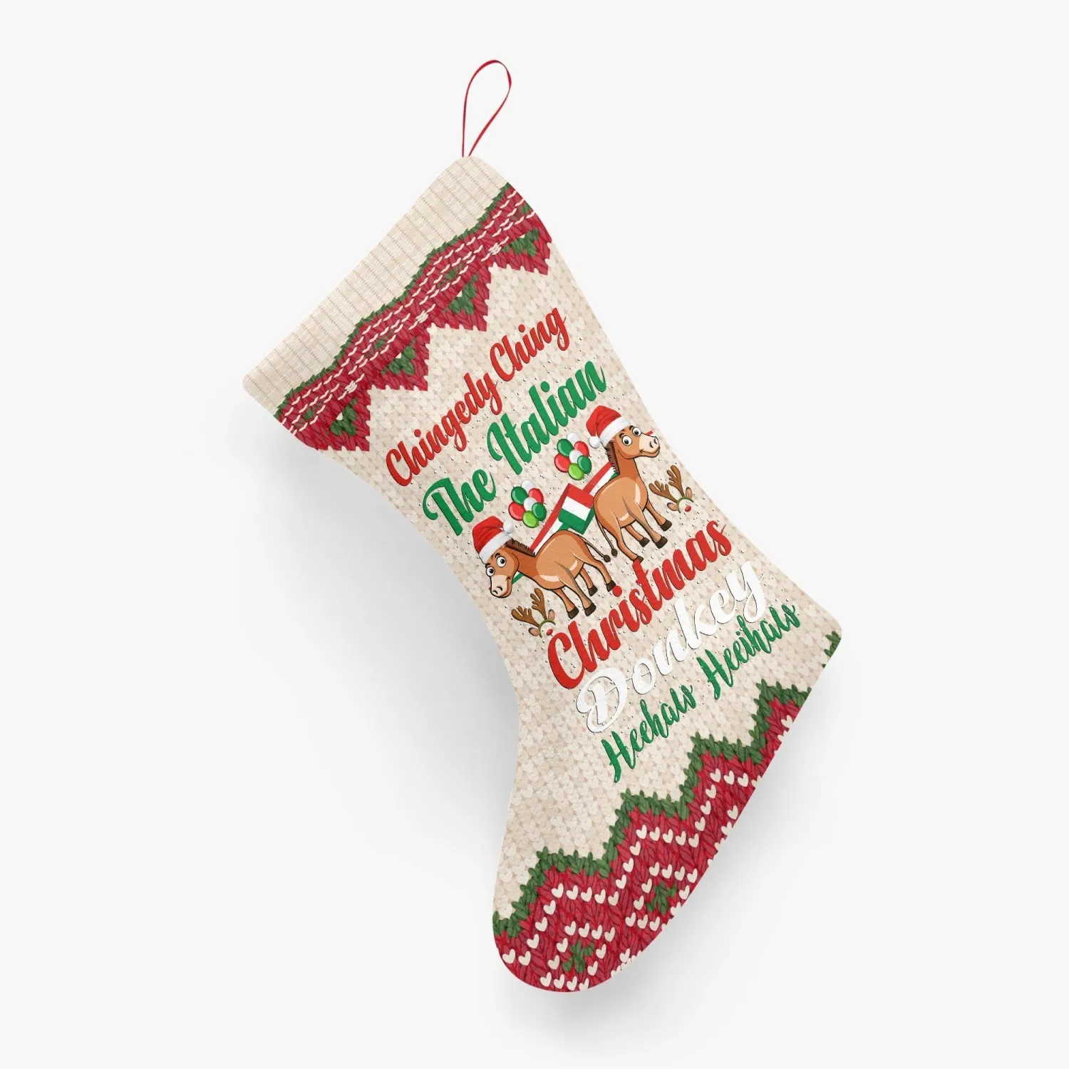 Christmas Santa Stockings - The Italian Christmas