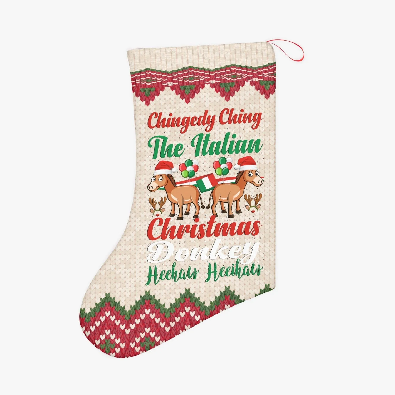 Christmas Santa Stockings - The Italian Christmas