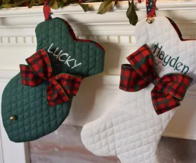 Christmas Stockings for the Entire Family with Personalization