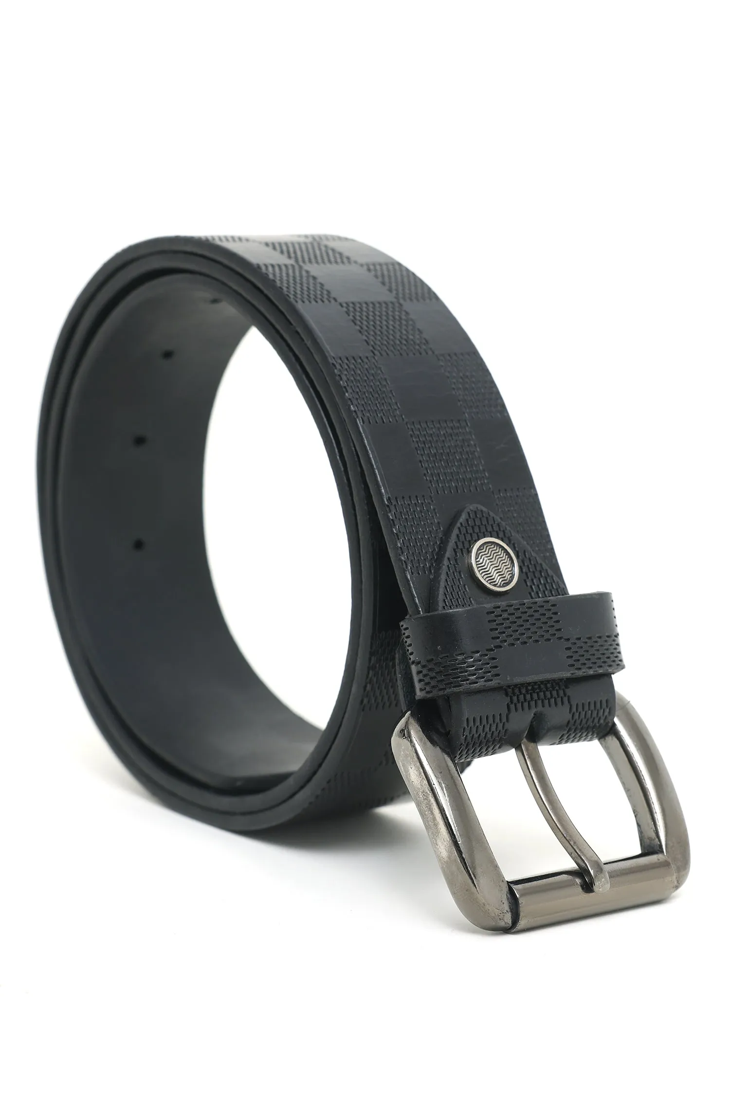 CLASSIC LEATHER BELT-BLACK