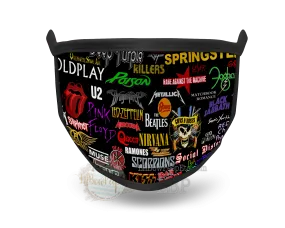 Classic Rock Printed Mask