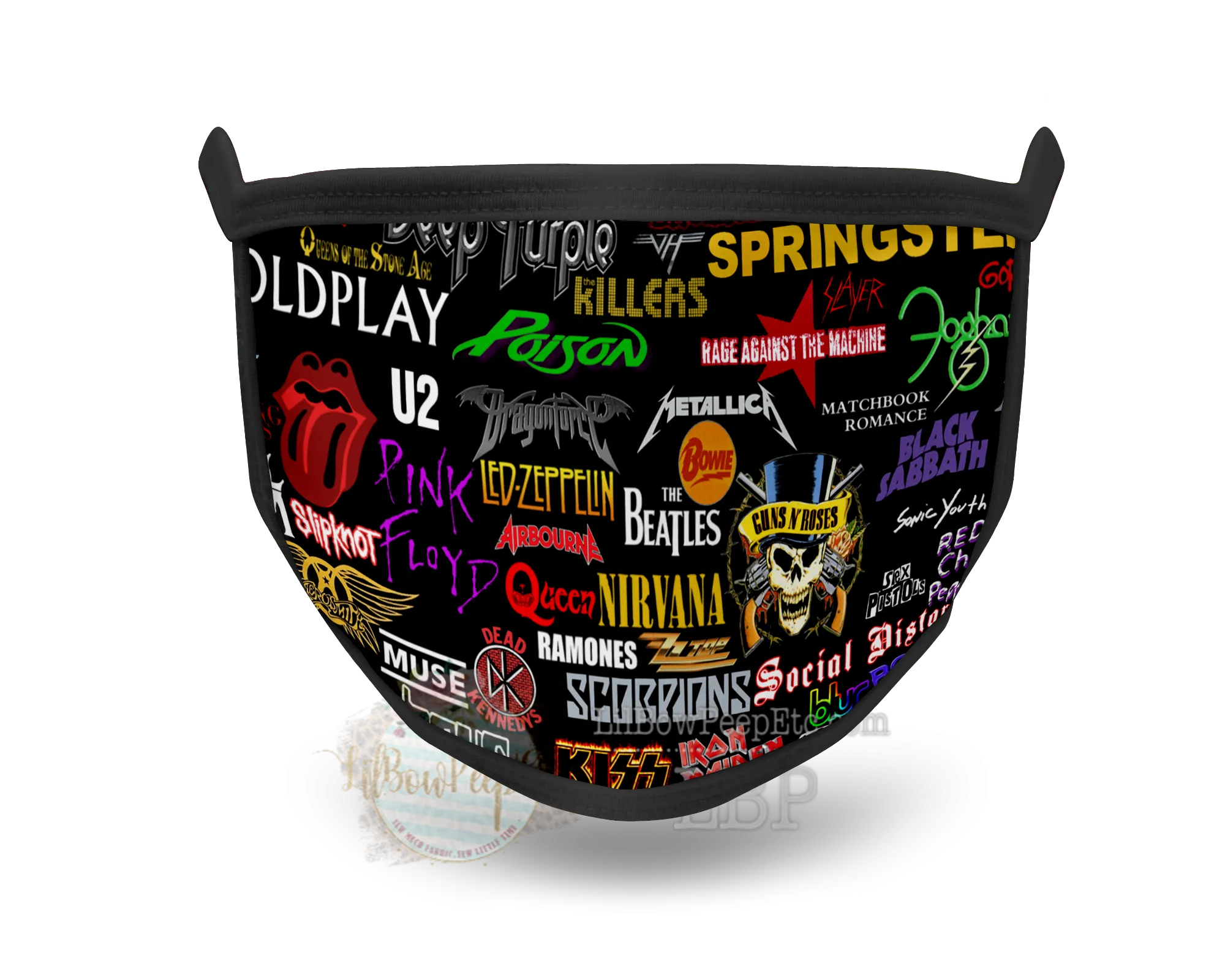 Classic Rock Printed Mask