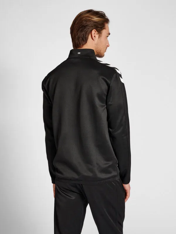 Core Xk Men Polyester Black Sweatshirt