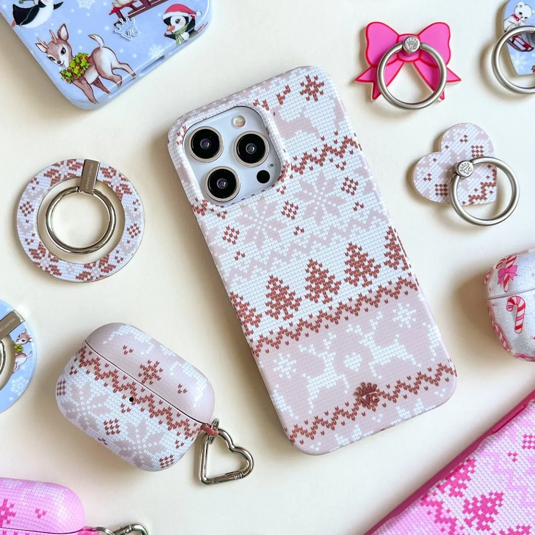 Cozy Chai Sweater Phone Ring