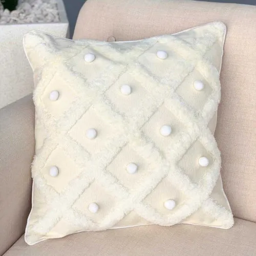 Cozy Multi Pom Pom Pillow