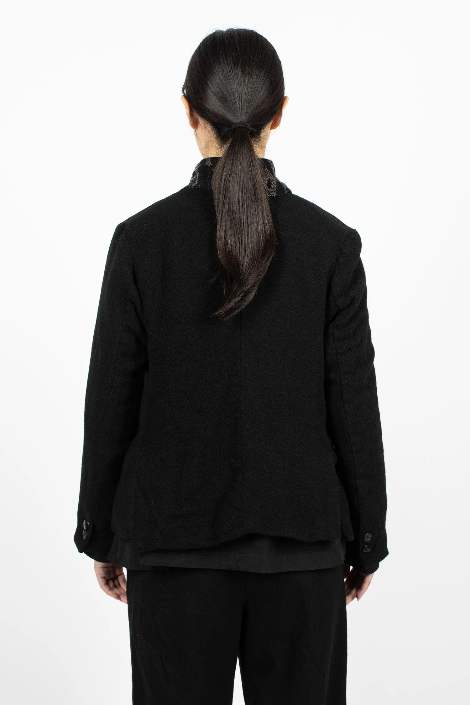 Cumulus Wool Jacket Black