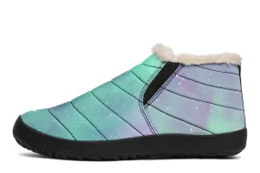 Dawn Winter Sneakers - Warm & Easy Slip-On Shoes Lined with Vegan Wool with Anti-Slip Soles