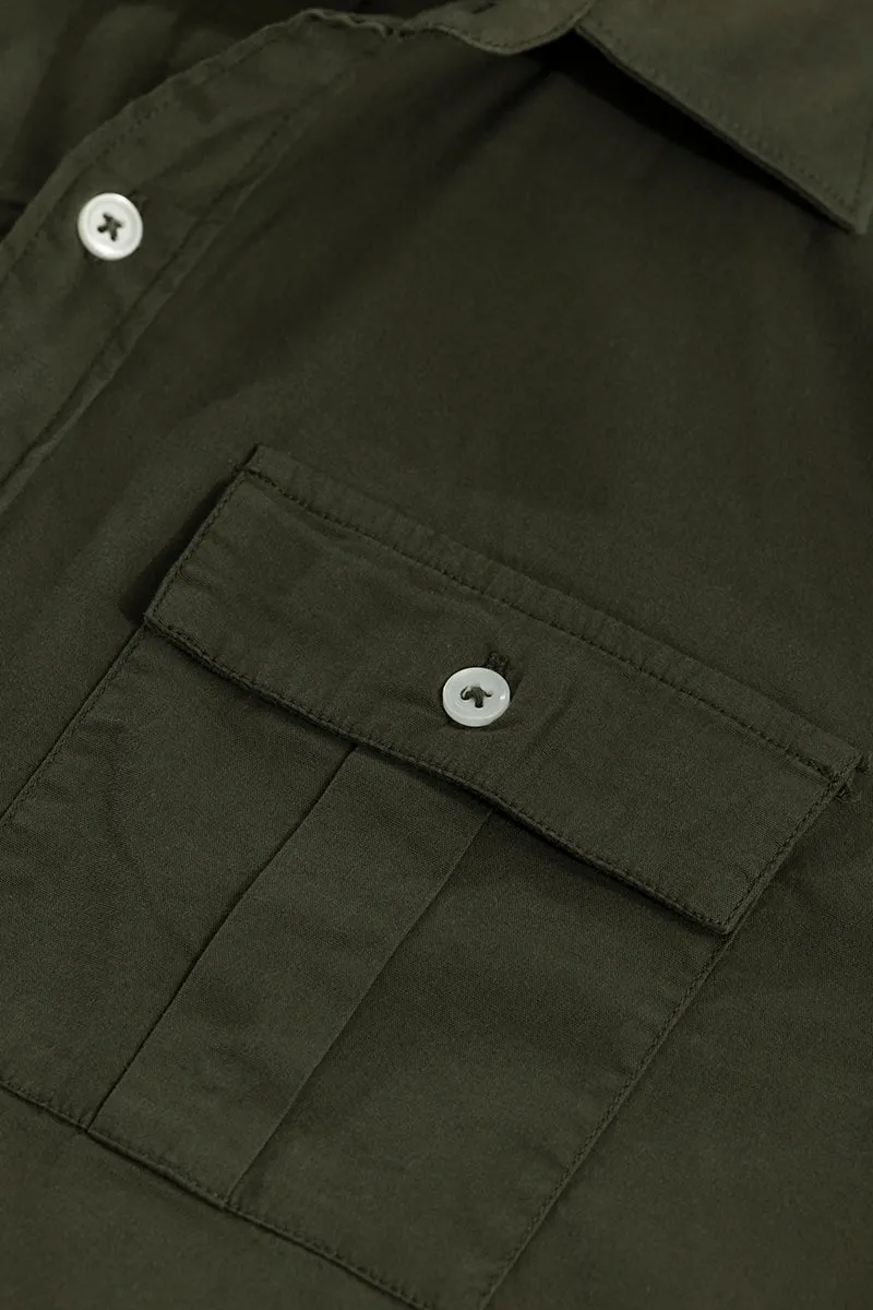 Duple Pocket Olive Shirt