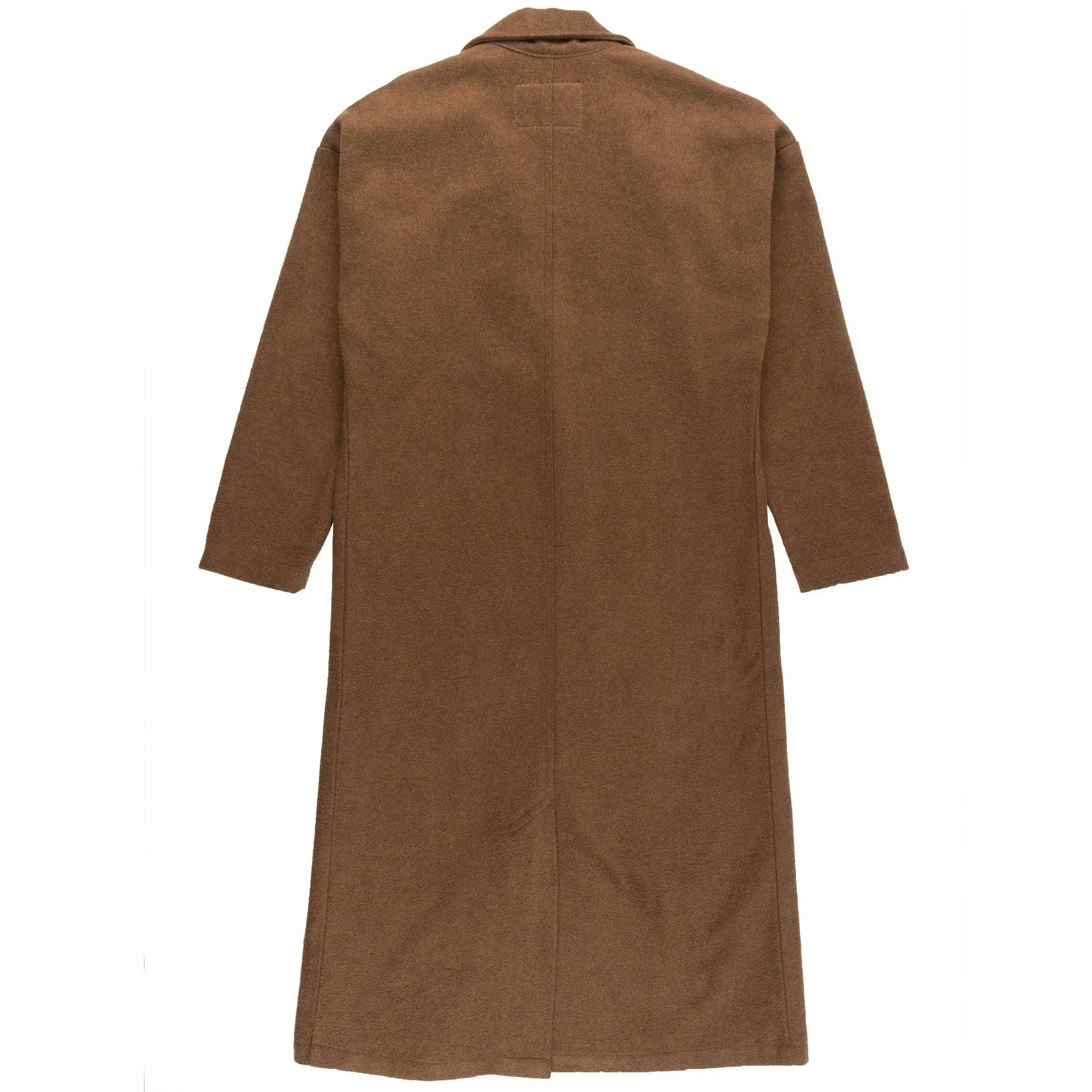 Duster Coat - Cotton Melton - Rust