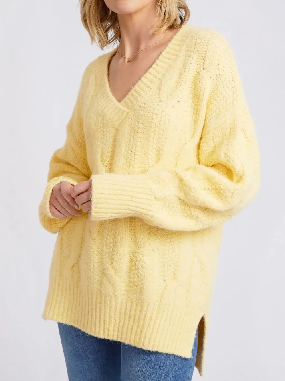 ELM TALLULAH CABLE KNIT