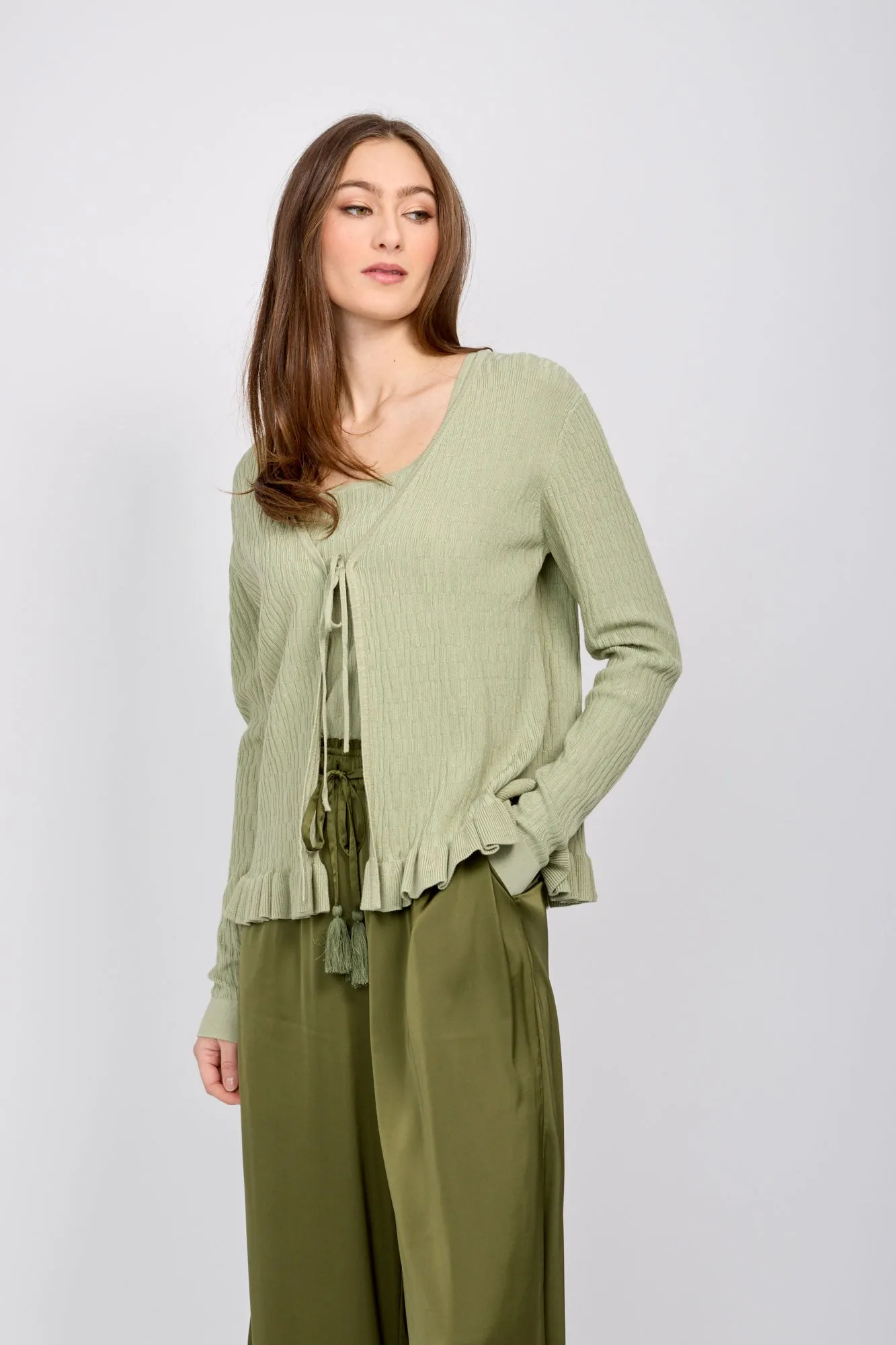 Emproved Cardigan | Sage