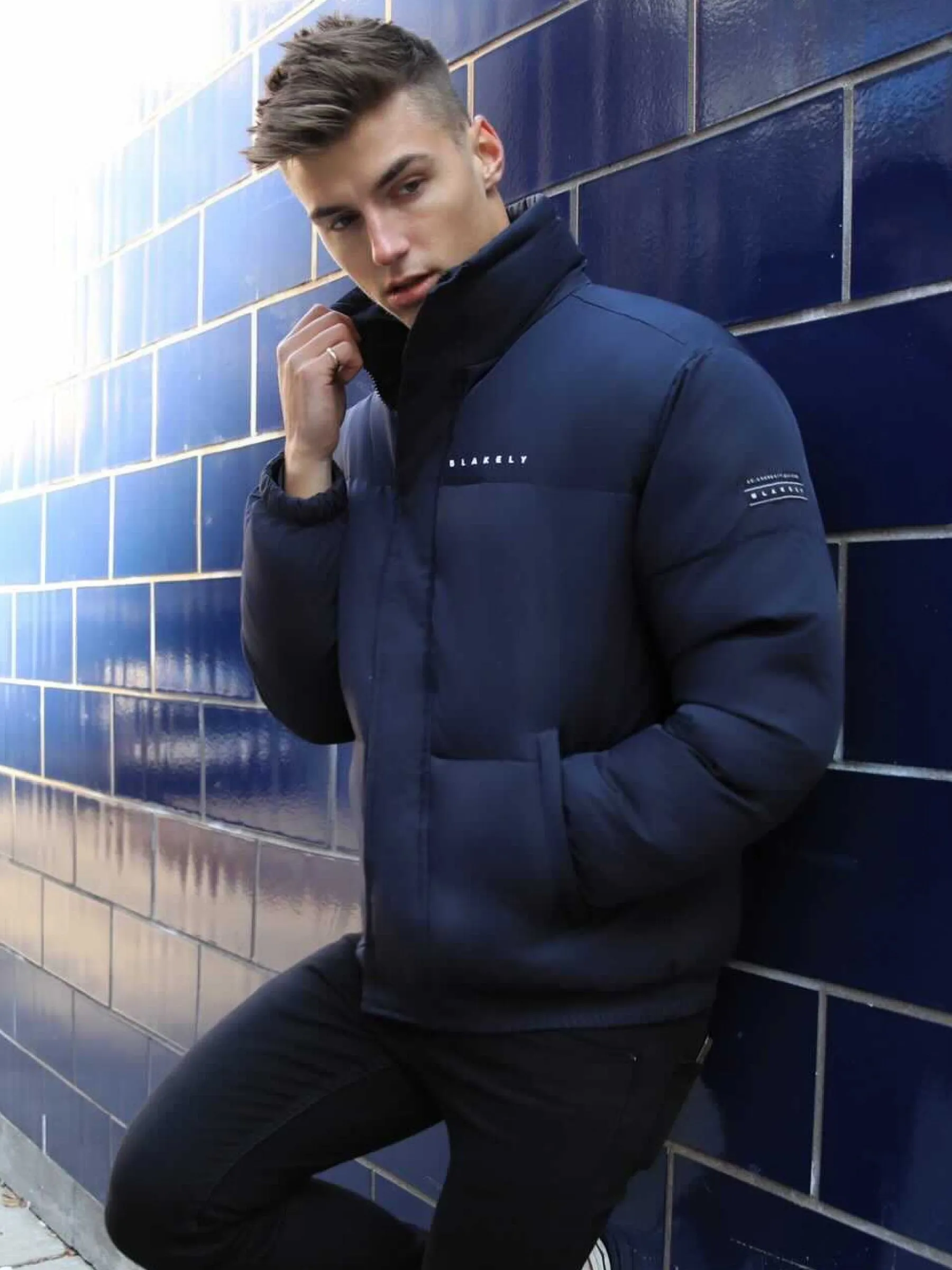 Fallon Coat - Navy