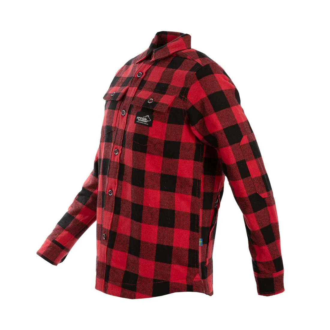 Flannel Insulated shirt Lady (Red)