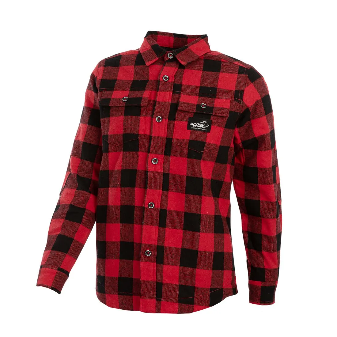 Flannel Insulated shirt Lady (Red)