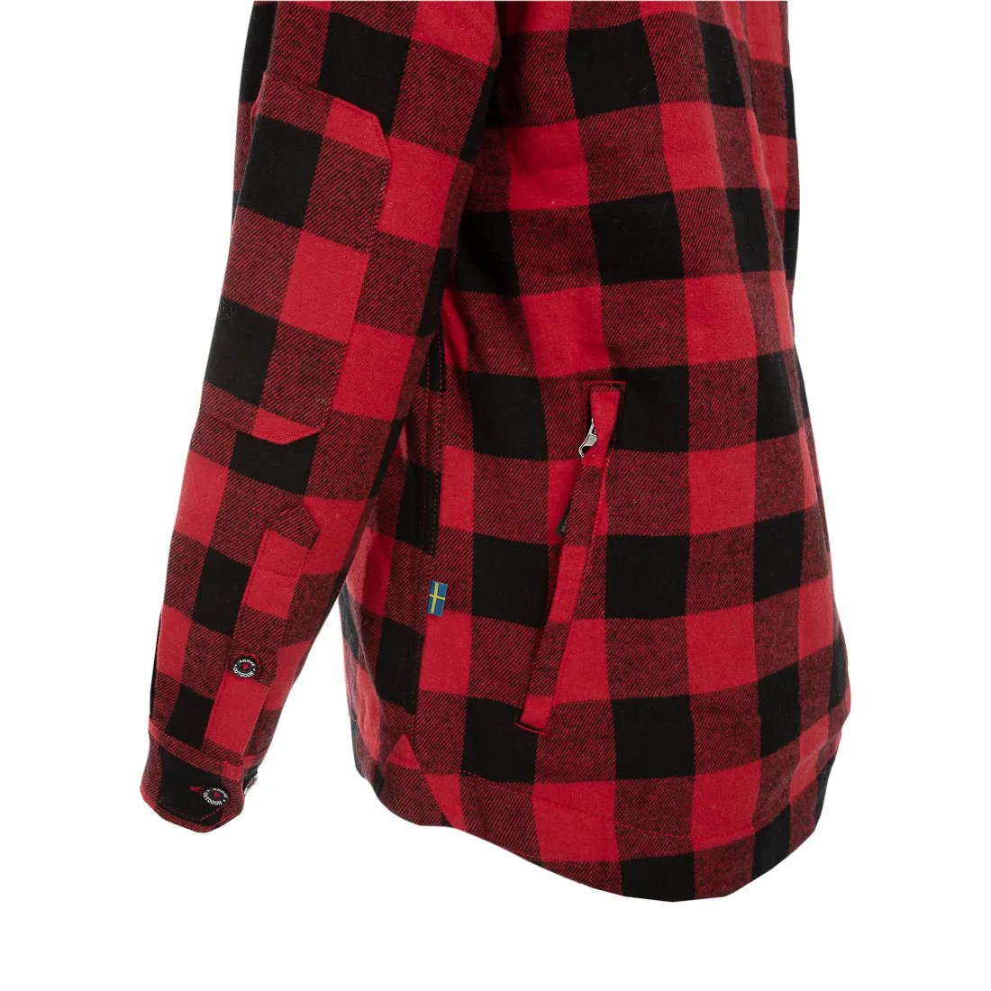 Flannel Insulated shirt Lady (Red)