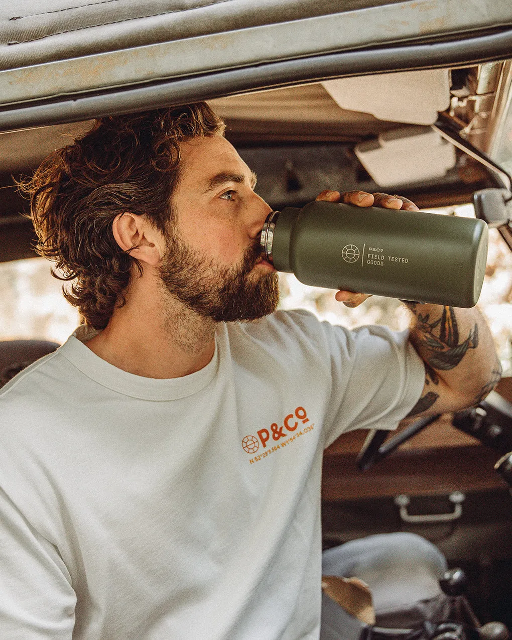 FTG Water Bottle - Olive