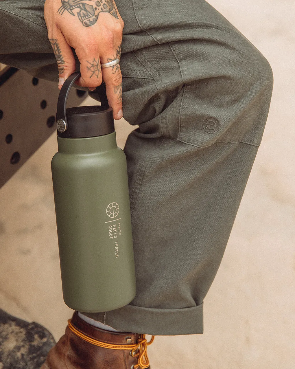 FTG Water Bottle - Olive