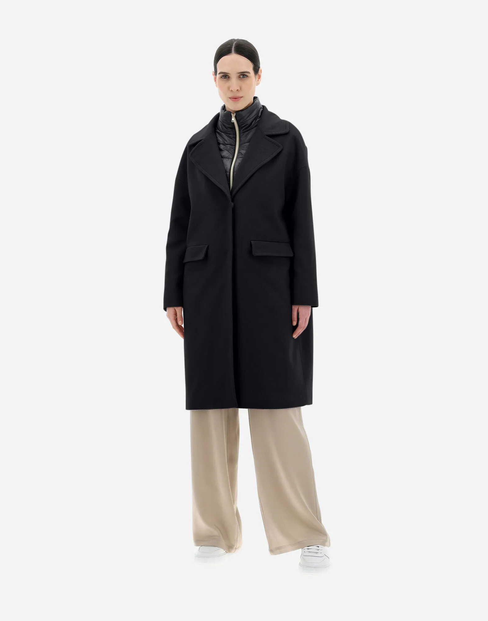 GC000425D Ultralight coat with removable bib