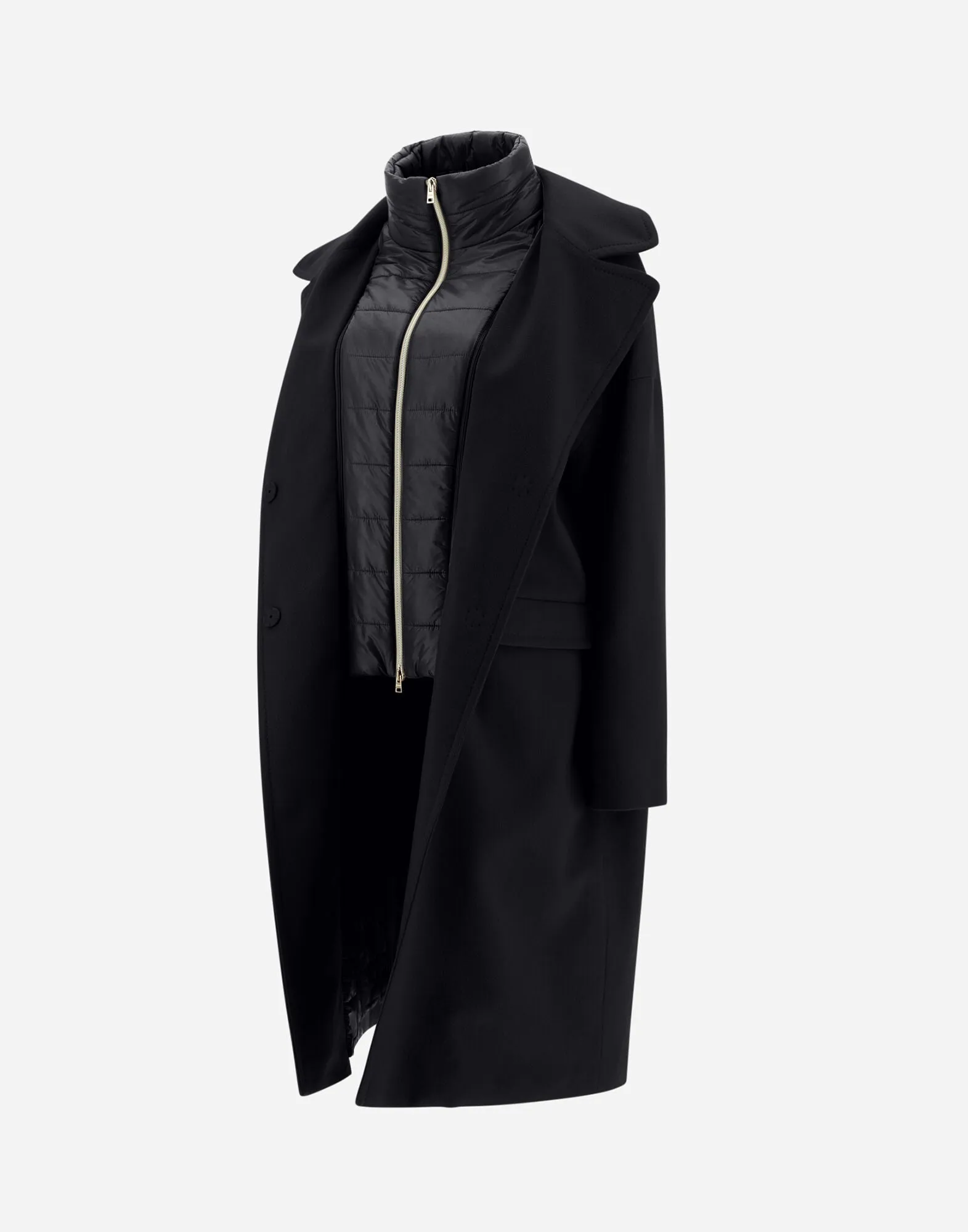 GC000425D Ultralight coat with removable bib