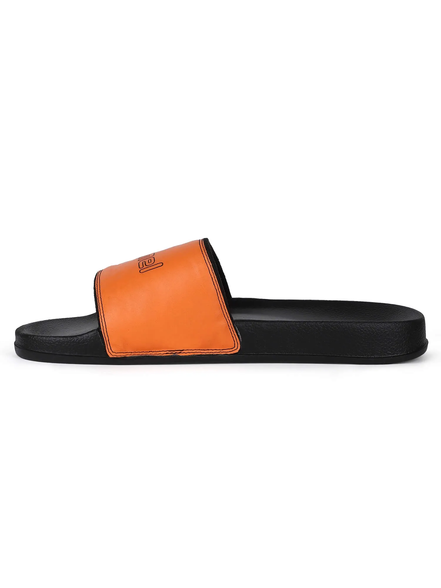 Groove Men Orange Slides