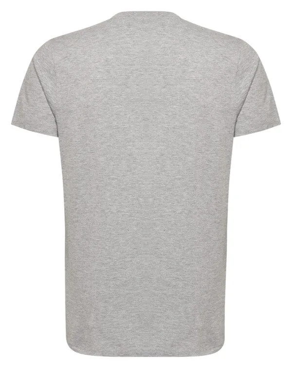 Harald Men Cotton Grey T-Shirt