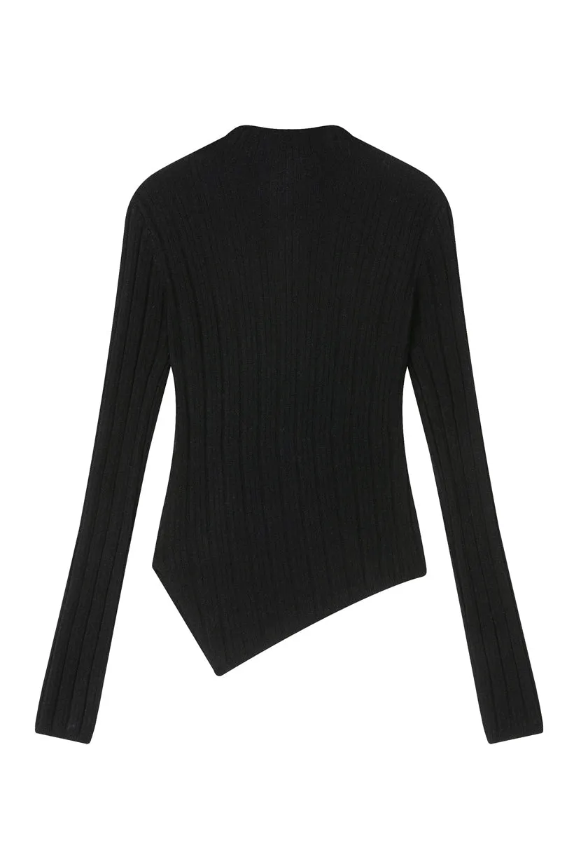 Harlow Wool Sweater - Black