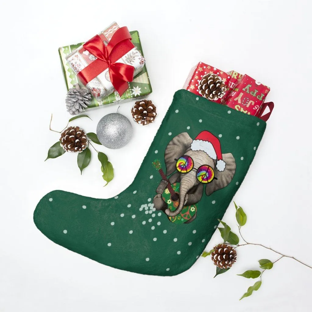 Hippie Elephant - Christmas Stockings