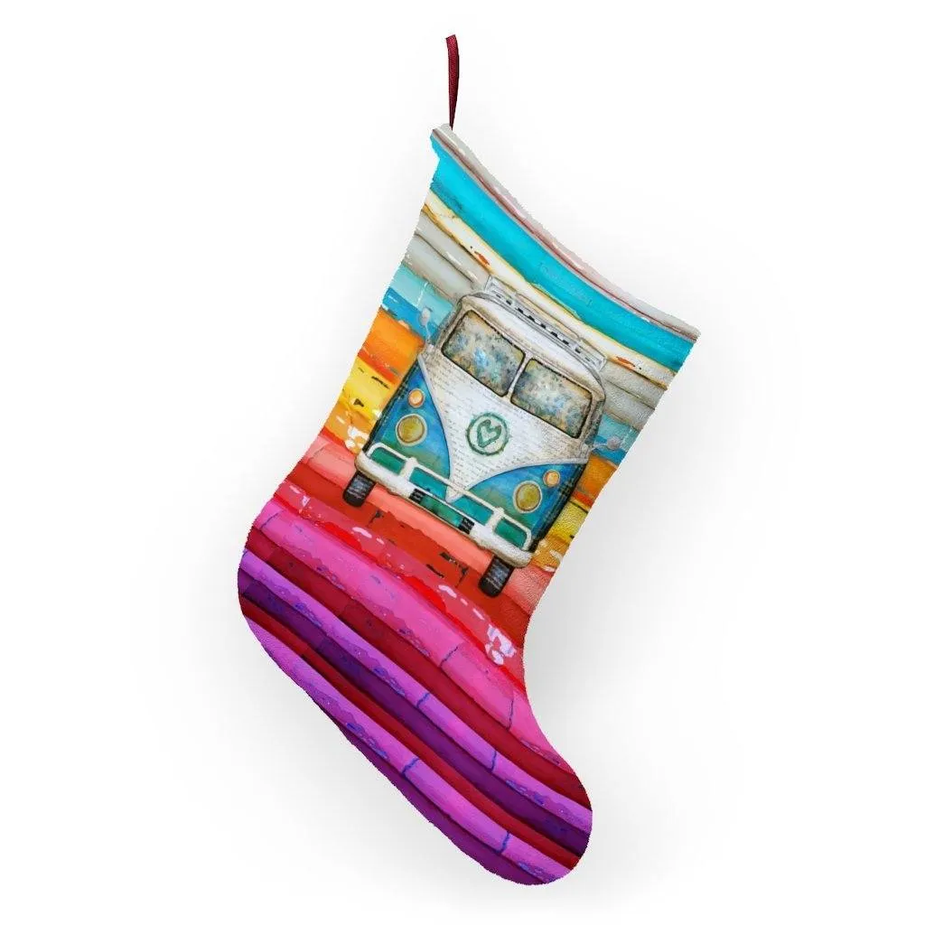 Hippie Van - Christmas Stockings