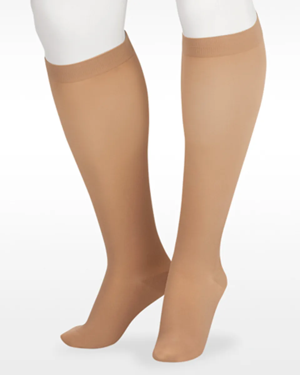 Juzo Soft 2000AD Knee Highs Compression Stockings w/ Silicone Top Band 15-20mmHg - CLEARANCE