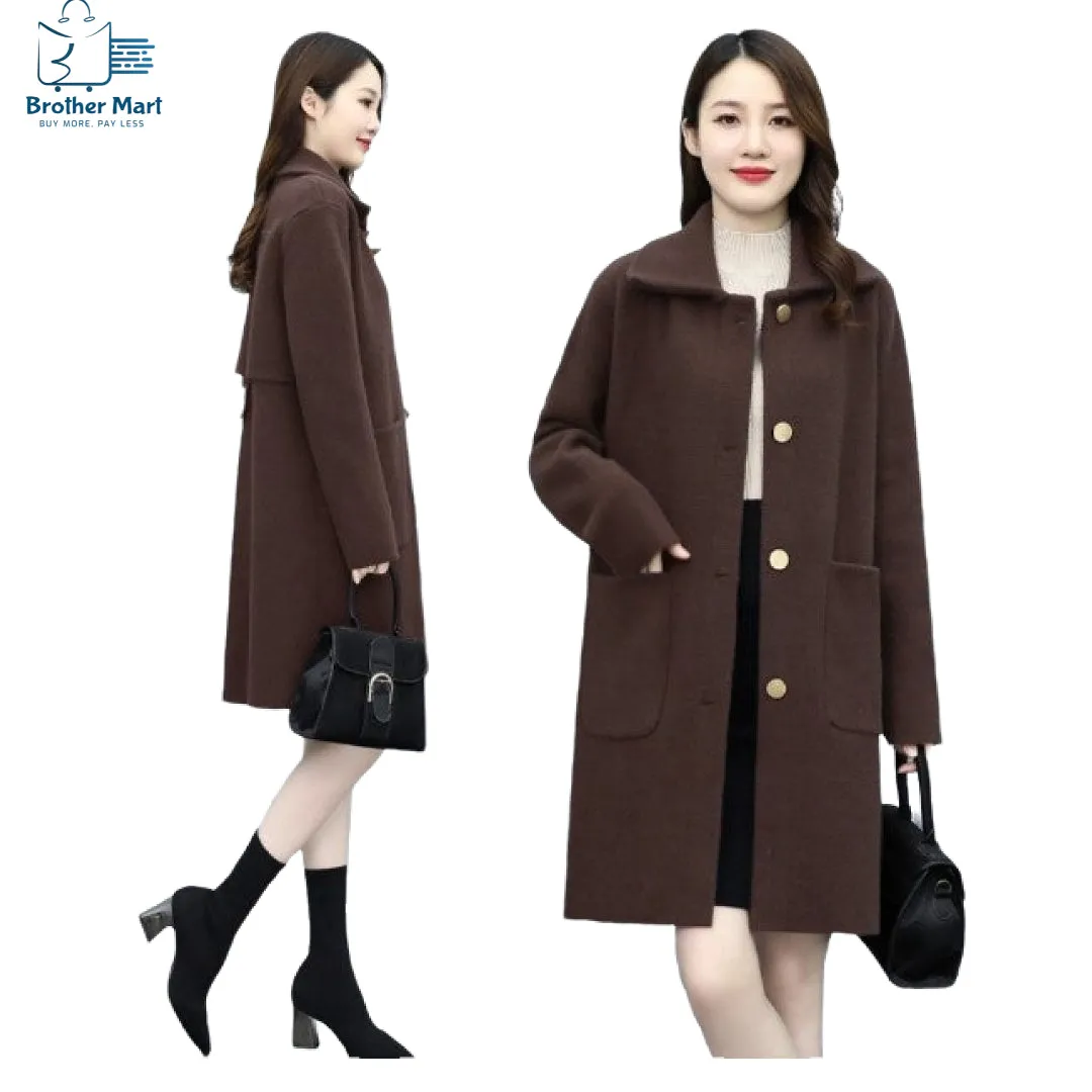 Ladies Long Sleeve Coat