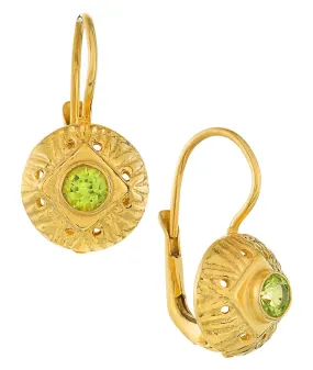 Lady Caroline Peridot Earrings