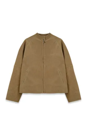 Lady Faux Suede Jacket