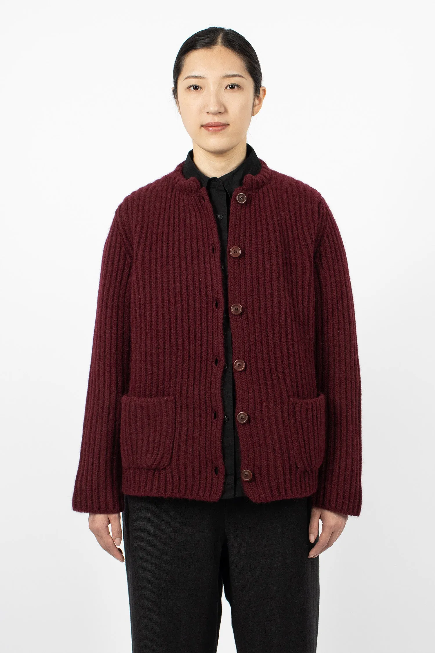 Lamo Cardigan Blackberry