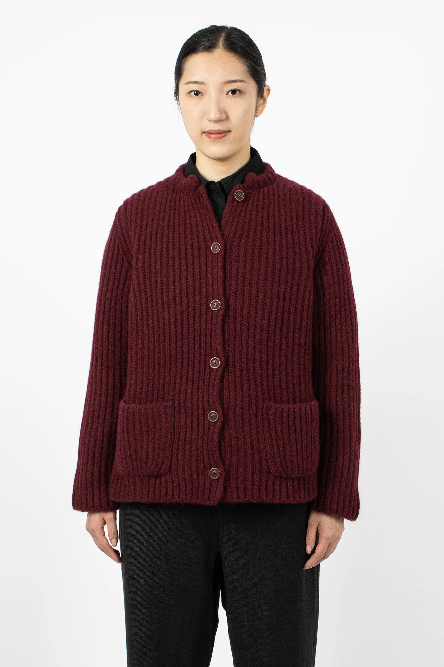 Lamo Cardigan Blackberry