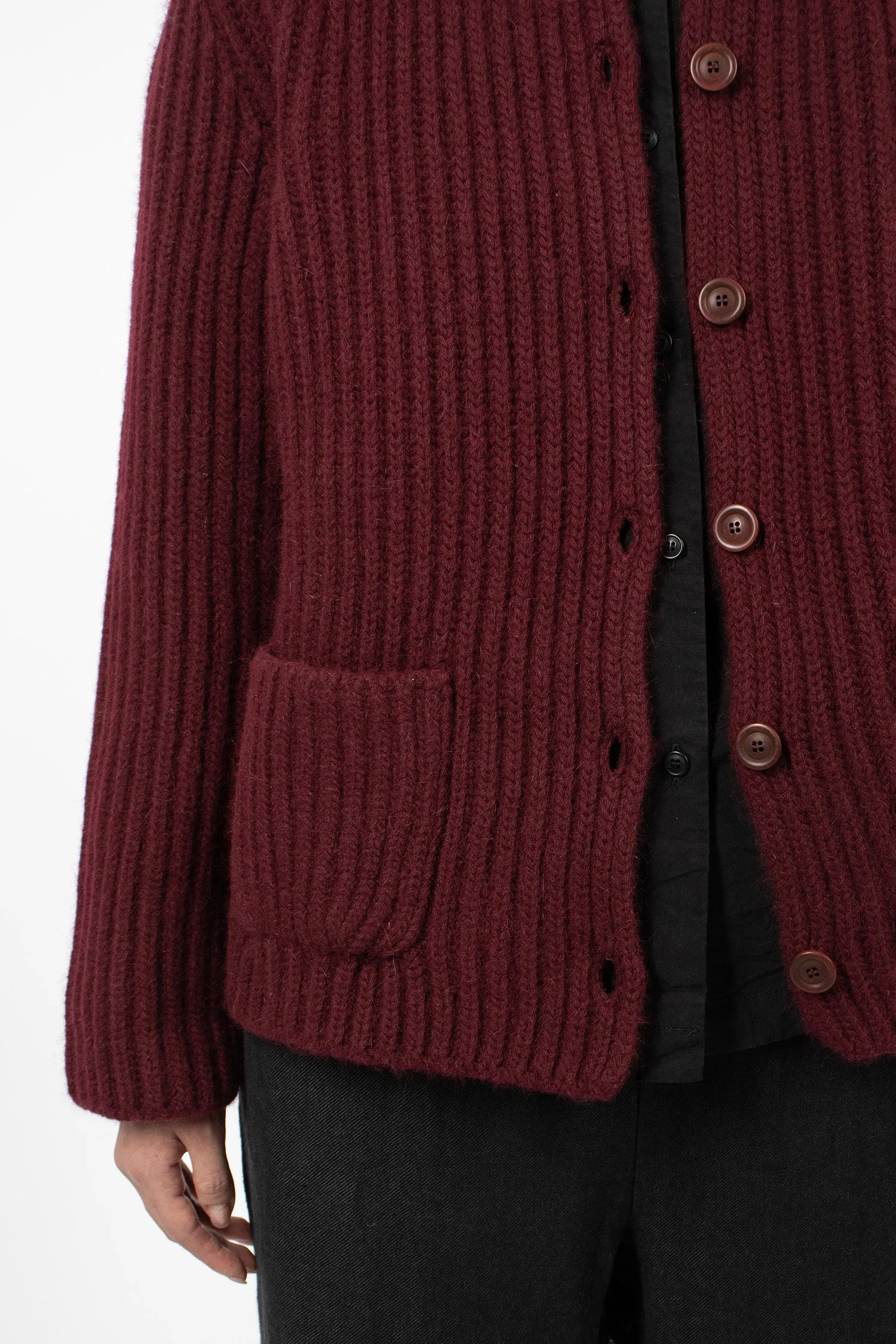 Lamo Cardigan Blackberry