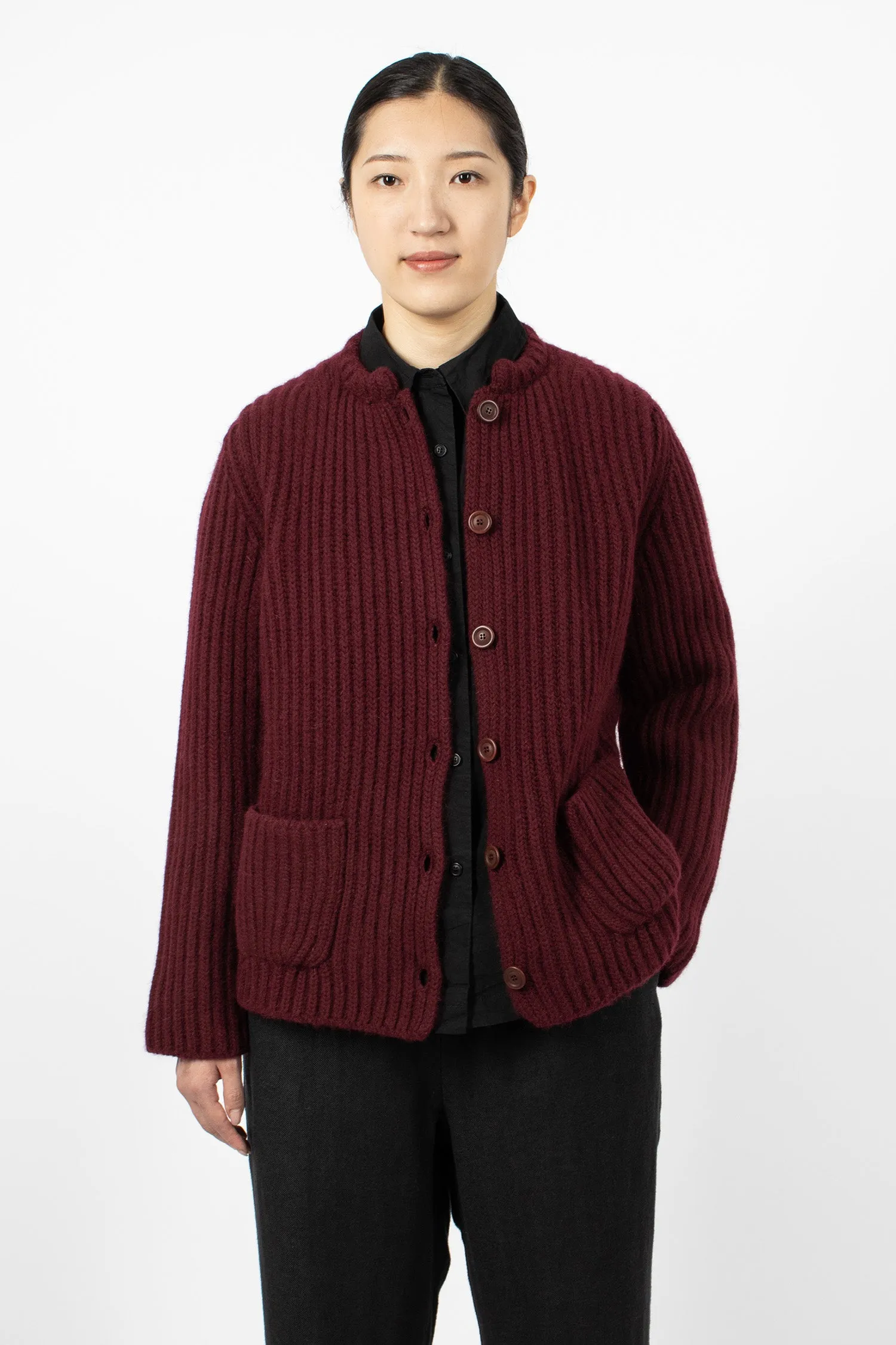 Lamo Cardigan Blackberry