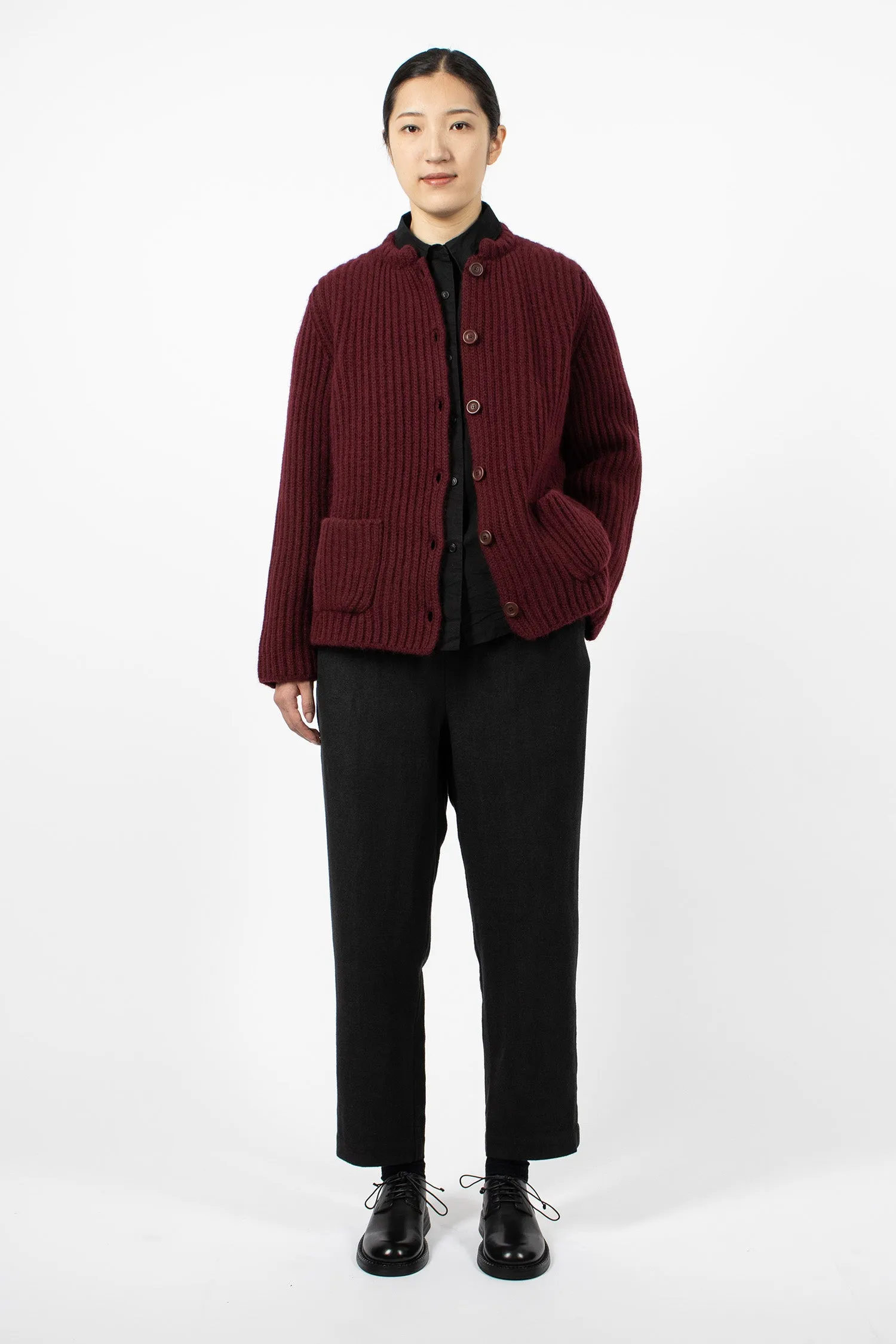 Lamo Cardigan Blackberry