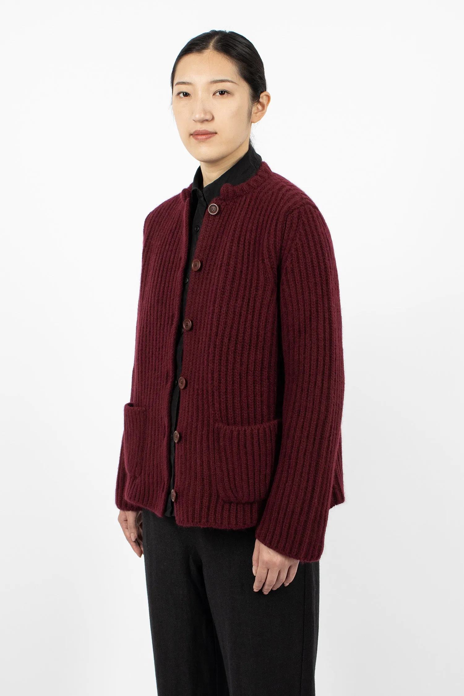 Lamo Cardigan Blackberry